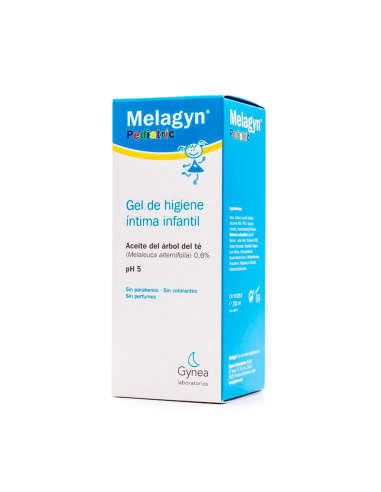 Melagyn Gel Pediatric Higiene Intima Infantil Con Dosificador 200 ML
