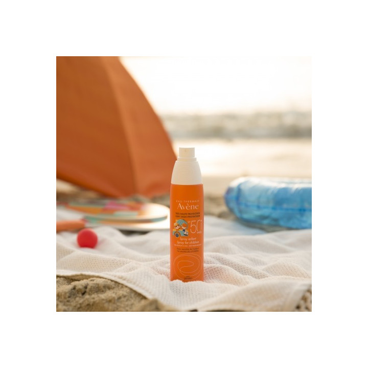 Avène Linea Solar Spray Infantil FPS50+ Cara y Cuerpo Niños 200ml.