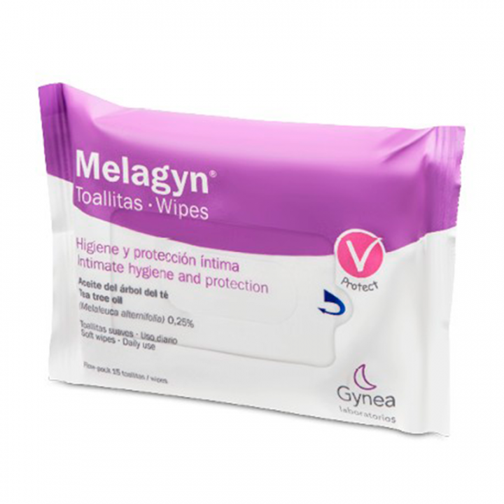 Melagyn 15 Toallitas Pack Higiene y Protección.