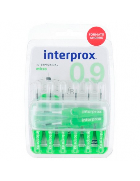 Vitis Interprox Micro 14 Cepillos Interproximales Talla Iso 2, Phd (Passage Hole Diameter) 0.9 1,0Mm