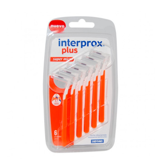 Vitis Interprox Super Micro 6 Cepillos Interproximales Talla Iso1 Sss ,Phd (Passage Hole Diameter) 0