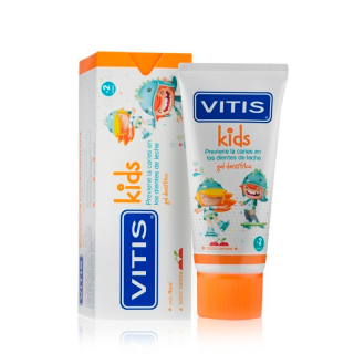 Vitis Kids Gel Dental Sabor Cereza 50ml.