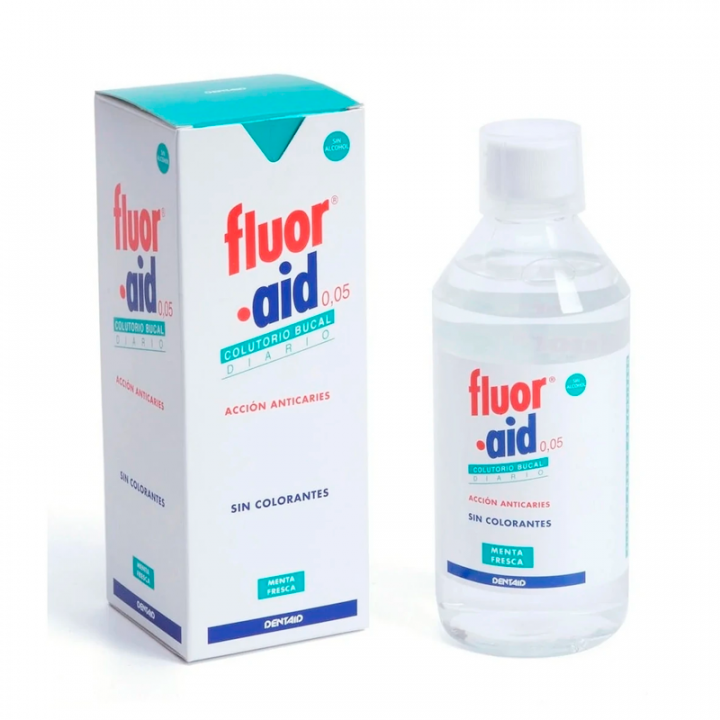 Fluor Aid Colutorio Bucal Diario Anticaries 0,05 500ml.