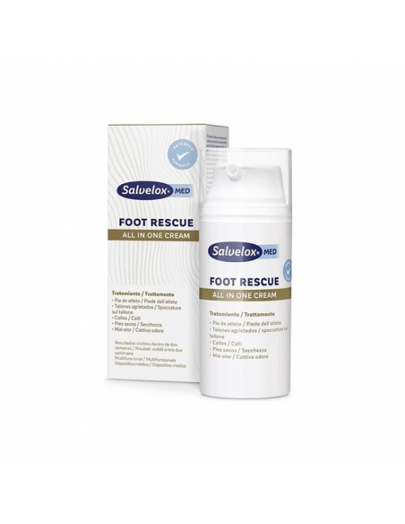 SALVELOX MED FOOT RESCUE CREMA PIES 100 ML