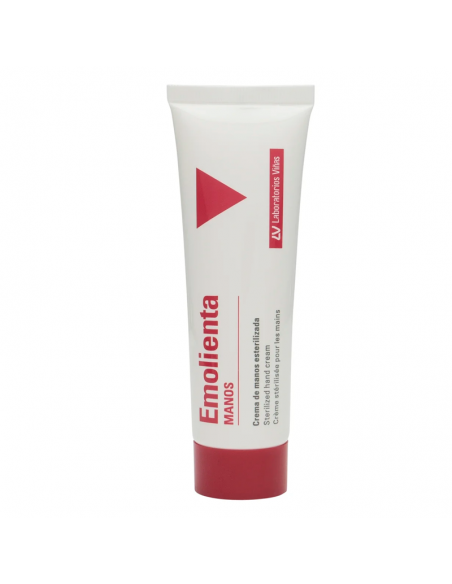 Emolienta Crema De Manos Esterilizada Pieles Secas Formato Económico 50 Ml Laboratorios Viñas