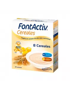 Fontactiv 8 Cereales 600 G Superfibra Papilla De Cereales...