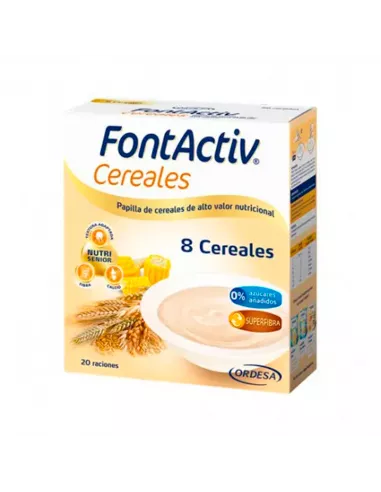 Fontactiv 8 Cereales 600 G Superfibra Papilla...