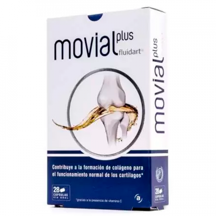 Movial Plus Fluidart 28 Cápsulas.