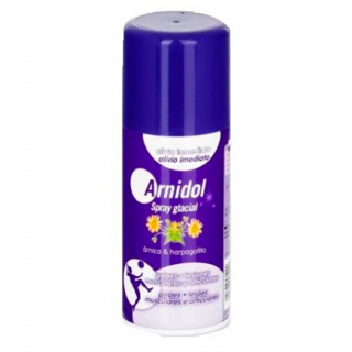 ARNIDOL SPRAY GLACIAL 150 ML, ARNICA Y HARPAGOFITO, REFRESCAN Y RECONFORTA LA PIEL SENSIBLE POR AGRE