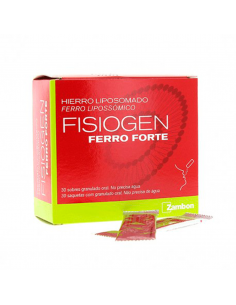 FISIOGEN FERRO FORTE SOBRES 30 SOBRES