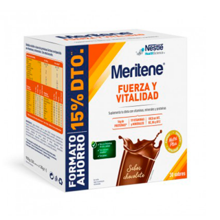Meritene Chocolate Fuerza y Vitalidad Formato Ahorro.