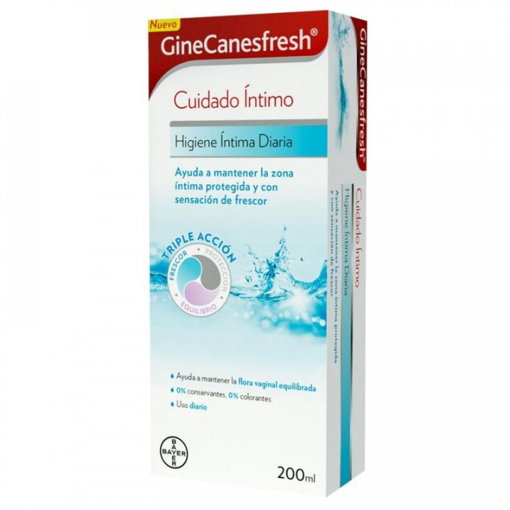 Ginecanesfresh Higiene Íntima Diaria 200ml.