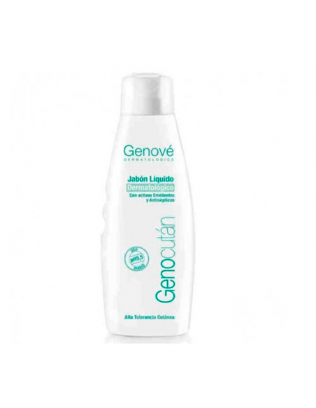 Genocutan Genove Jabon Dermatologico 750 Ml,Alta Tolerancia Cutánea Con Intensa Accion Antiseptica