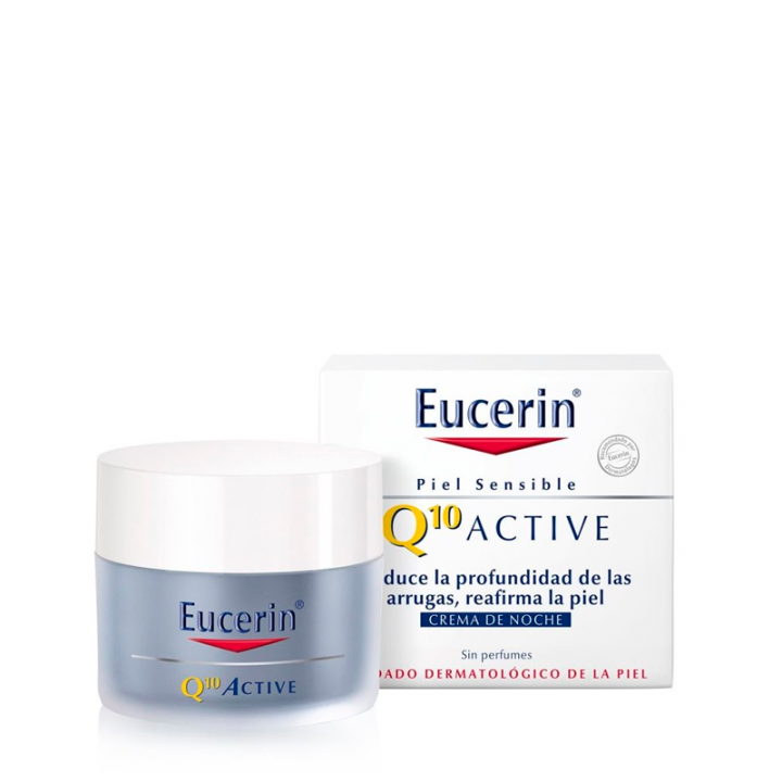 Eucerin Q10 Active Crema Antiarrugas de noche 50ml.