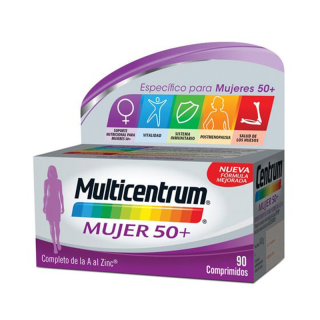 Multicentrum Mujer Multivitamínico 90 Comprimidos.