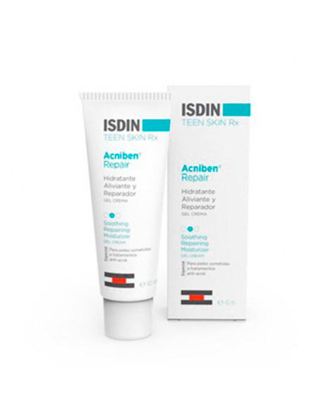 Isdin Teen Skin Acniben Balsamo Reparador Labial 10Ml, Reparacion E Hidratacion Intensiva
