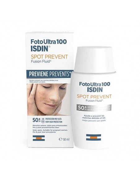 Isdin Fotoultra Fps 100+ Spot Prevent Textura Fusión Fluid Facial 50 ML