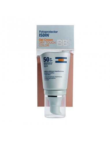 Isdin Fotoprotector Fps 50+ Gel Cream Color Textura Dry Touch Facial 50 ML