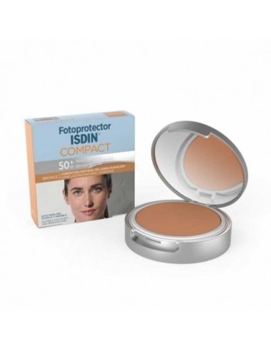 Isdin Fotoprotector Fps 50 + Compact Color Bronce 10g