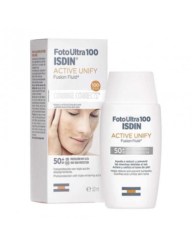 Isdin Fotoultra FPS100+ Active Unify Fusion Fluid Facial 50ml