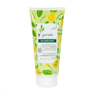 Klorane Junior Gel de ducha Pera 2 en 1 200ml.