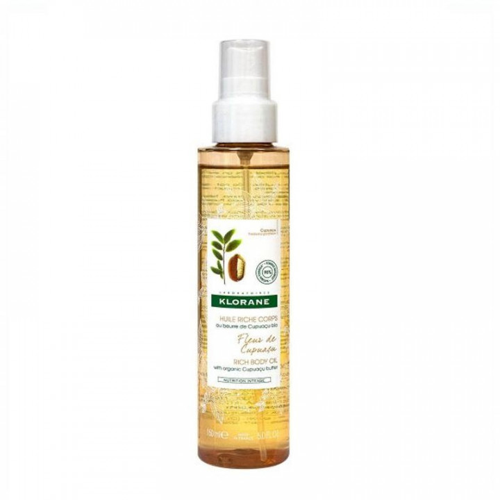 Klorane Aceite Sublime Cuerpo Flor de Cupuaçú 150ml.