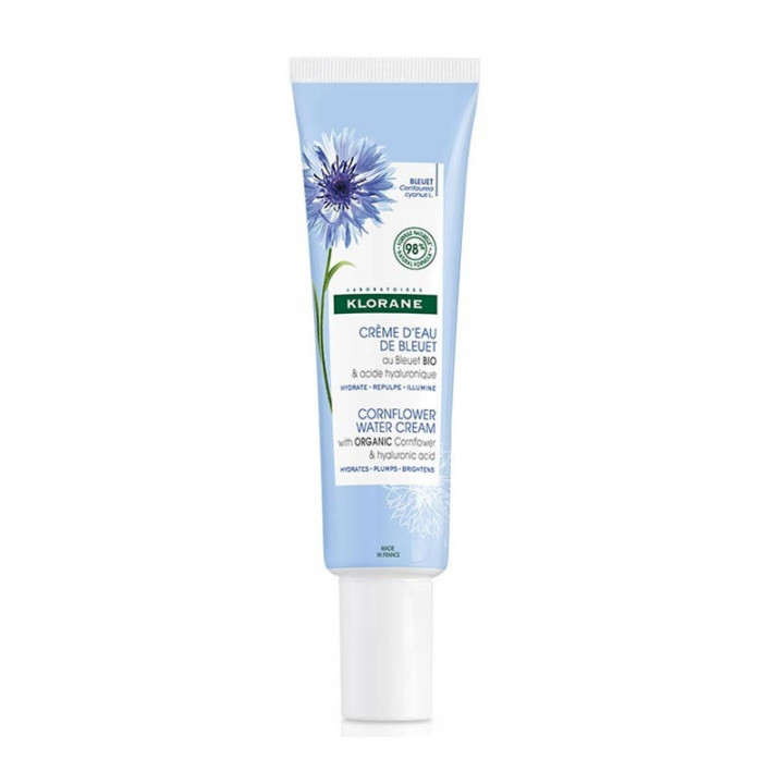 Klorane Gel Crema al Agua Aciano Bio 30ml.