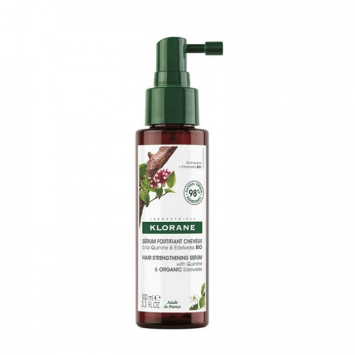 Klorane Sérum Anticaída a la Quinina y Edelwiss Bio 100ml.