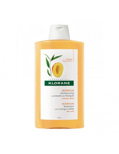 KLORANE CHAMPU NUTRITIVO A LA MANTECA DE MANGO 400 ML