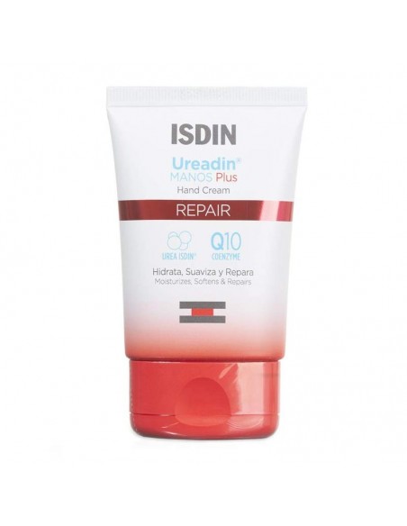 Isdin Hydration Ureadin Manos Plus Repair Crema De Manos 50 Ml Con Q10, Hidrata, Repara Y Suaviza