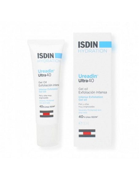 Hydration Ureadin 40 Gel Oil Exfoliación Intensa 40% Urea Isdin Para Piel Y Uñas Muy Engrosada