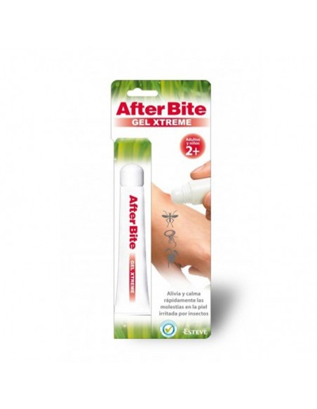AFTER BITE GEL XTREME 20 G A PARTIR DE 2 AÑOS ALIVIA Y CALMA RAPIDA MENTE MOLESTIAS DE INSECTOS