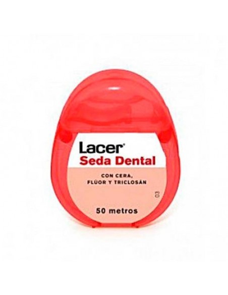 LACER SEDA DENTAL 50MTS. CERA FLUOR Y TRICLO