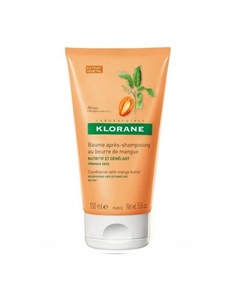 Klorane Balsamo Desenredante Manteca Mango 150 Ml