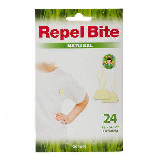 Repel Bite Parches Naturales con Citronela 24 Aplicaciones.