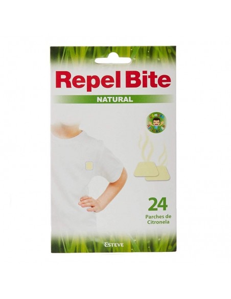Repel Bite Parches Naturales Con Citronella 24 Aplicaciones Duración De 8 A 12 Horas