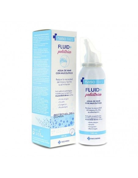 NASO FAES FLUID+ PEDIATRICO LIMPIEZA NASAL 100 ML