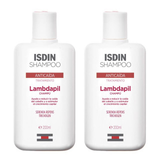 Isdin Lambdapil Anticaída Champú 2x200ml.