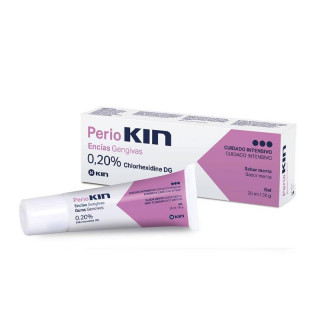 Kin Perio Gel Cuidado Encías Sabor Menta 0,20% Clorhexidina.