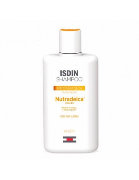 Nutradeica Champú Anticaspa Seca 200ml, Reduce La Descamación Y El Picor