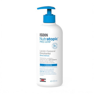 Isdin Nutratopic Pro-Amp Loción Emoliente Corporal 400ml.