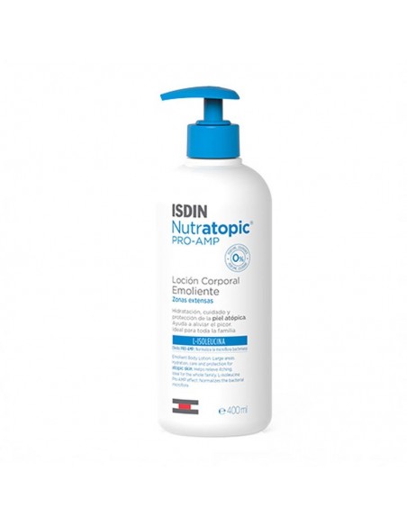 Isdin Nutratopic Pro-Amp Loción Emoliente Corporal Piel Atópica 400ml