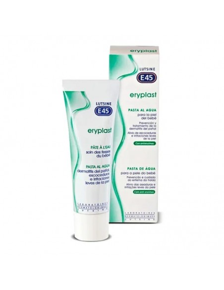 ERYPLAST PASTA AL AGUA LUTSINE E45 125 G DERMATITIS DEL PAÑAL