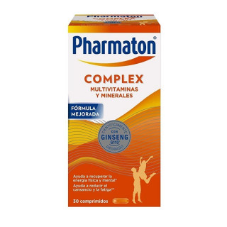 Pharmaton Complex 30 Capsulas, Ayuda A Recuperar La Energía Fisica Mental ,Con Ginseng G115, Vit,Min