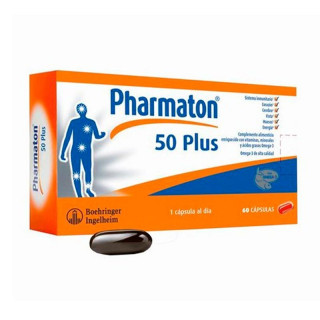 Pharmaton 50 Plus 60 Cápsulas.