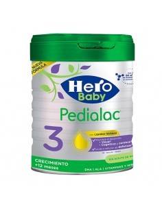 Hero Baby Pedialac 3  Leche Crecimiento 12 MESES+  800 G