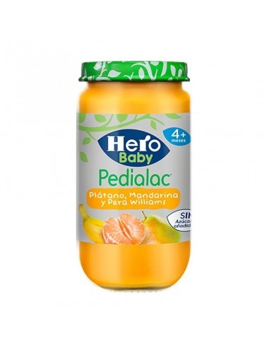 Hero Baby Pedialac Platano Mandarina Pera 235 G