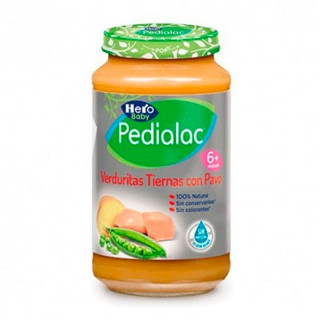 Hero Baby Pedialac Verduritas tiernas con Pavo 200 gr.