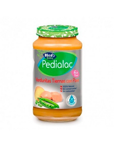 HERO BABY PEDIALAC VERDURITAS TIERNAS CON PAVO HERO BABY 235G