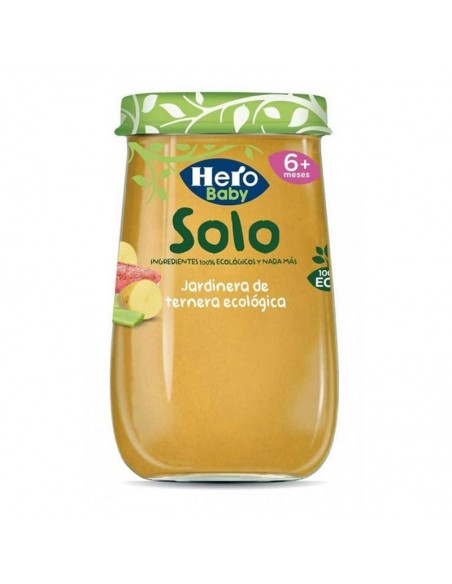 HERO BABY SOLO JARDINERA TERNERA 190 G